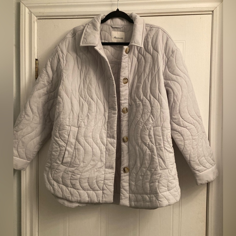 Madewell quilted jacket size large